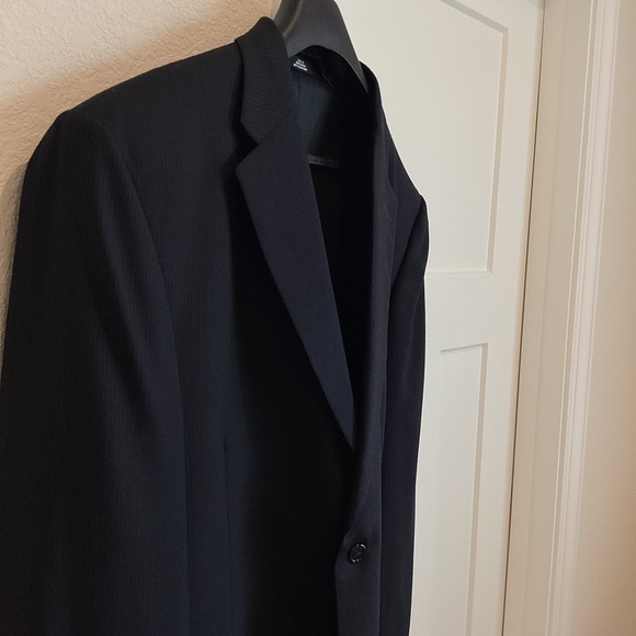 Like-New Men’s Haggar Black Label Sport Coat Blazer - Picture 4 of 8